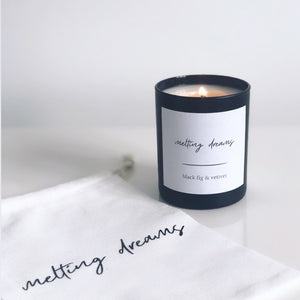 Black Fig & Vetiver, Black Candle