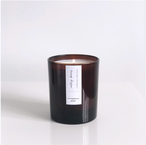 Lemongrass & Ginger, Wellbeing Candle