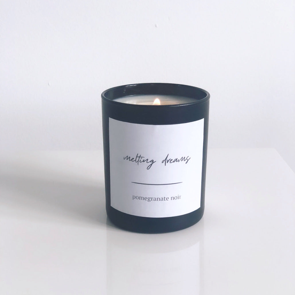 Pomegranate Noir, Black Candle